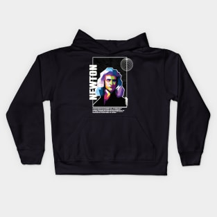 Isaac Newton Kids Hoodie